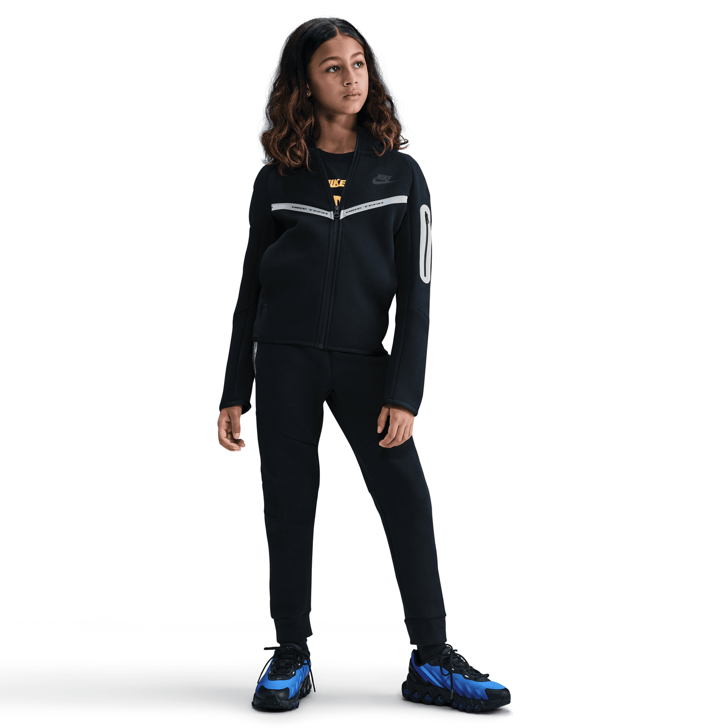 Big Kids'Nike Sportswear Tech Fleece Full-Zip Hoodie "Unisex"