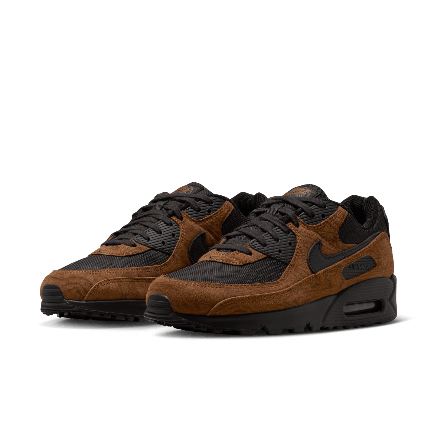 Men's Nike Air Max 90 Premium "Light Brtitish Tan Velvet Brown"