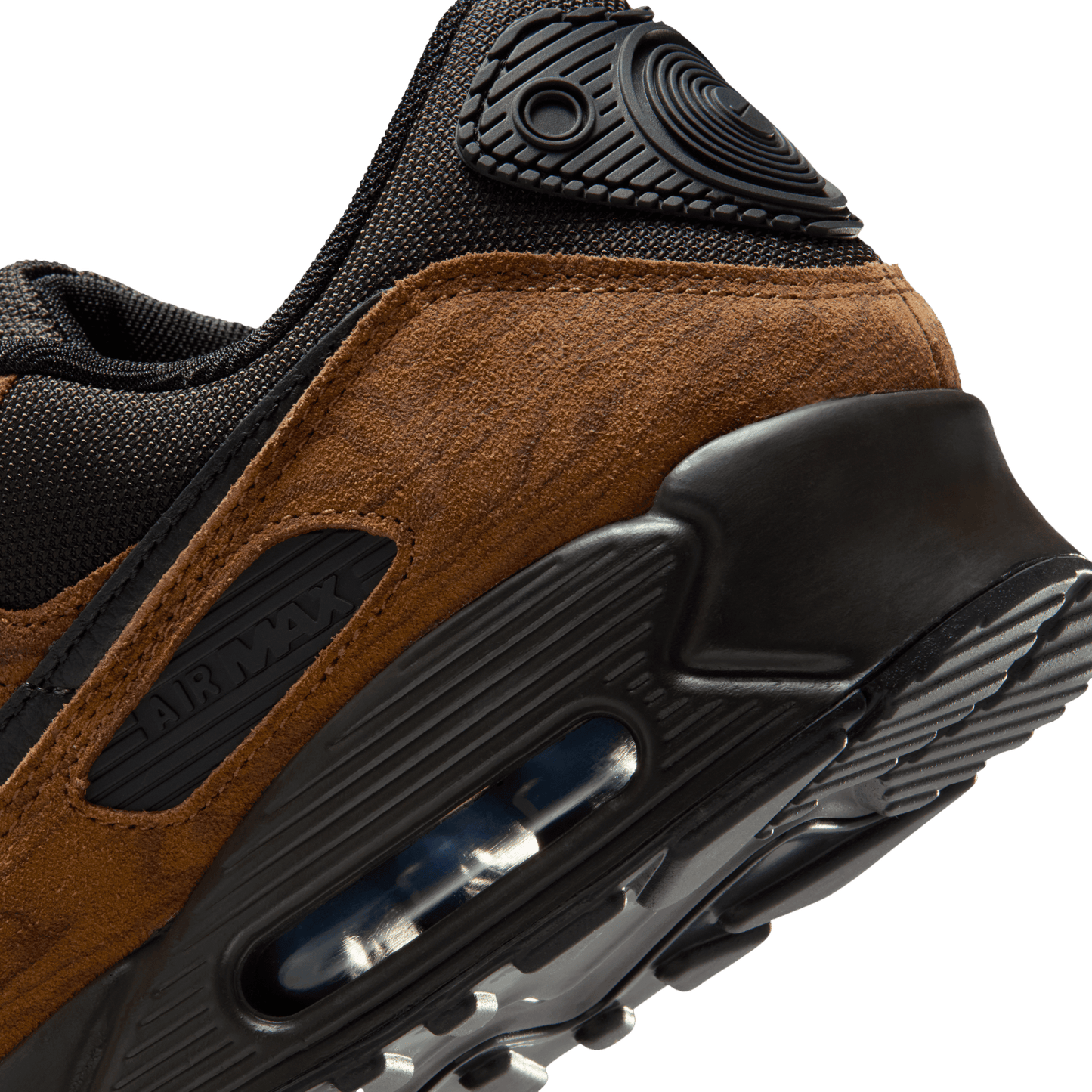 Men's Nike Air Max 90 Premium "Light Brtitish Tan Velvet Brown"