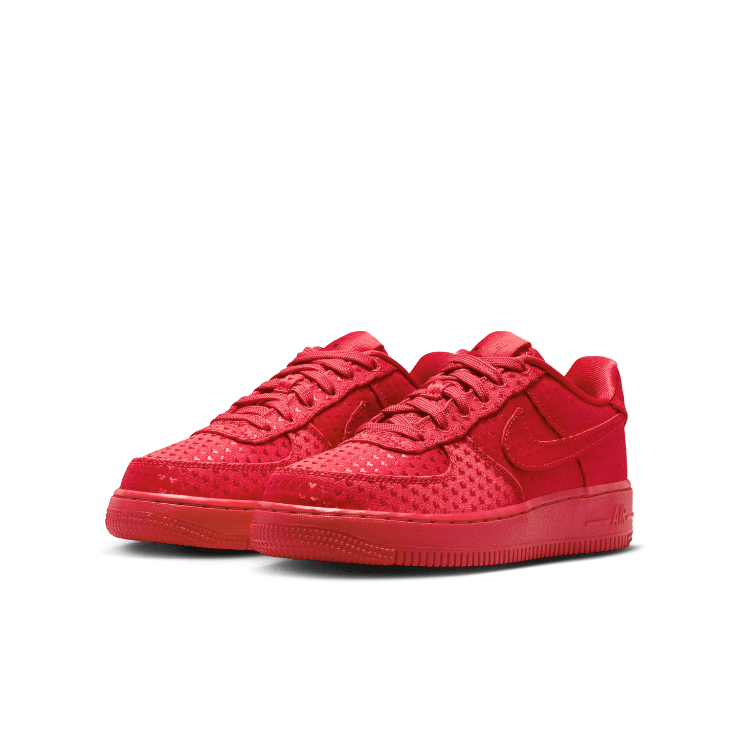 Big Kids' Nike Air Force 1 "Valentine's Day University Red"
