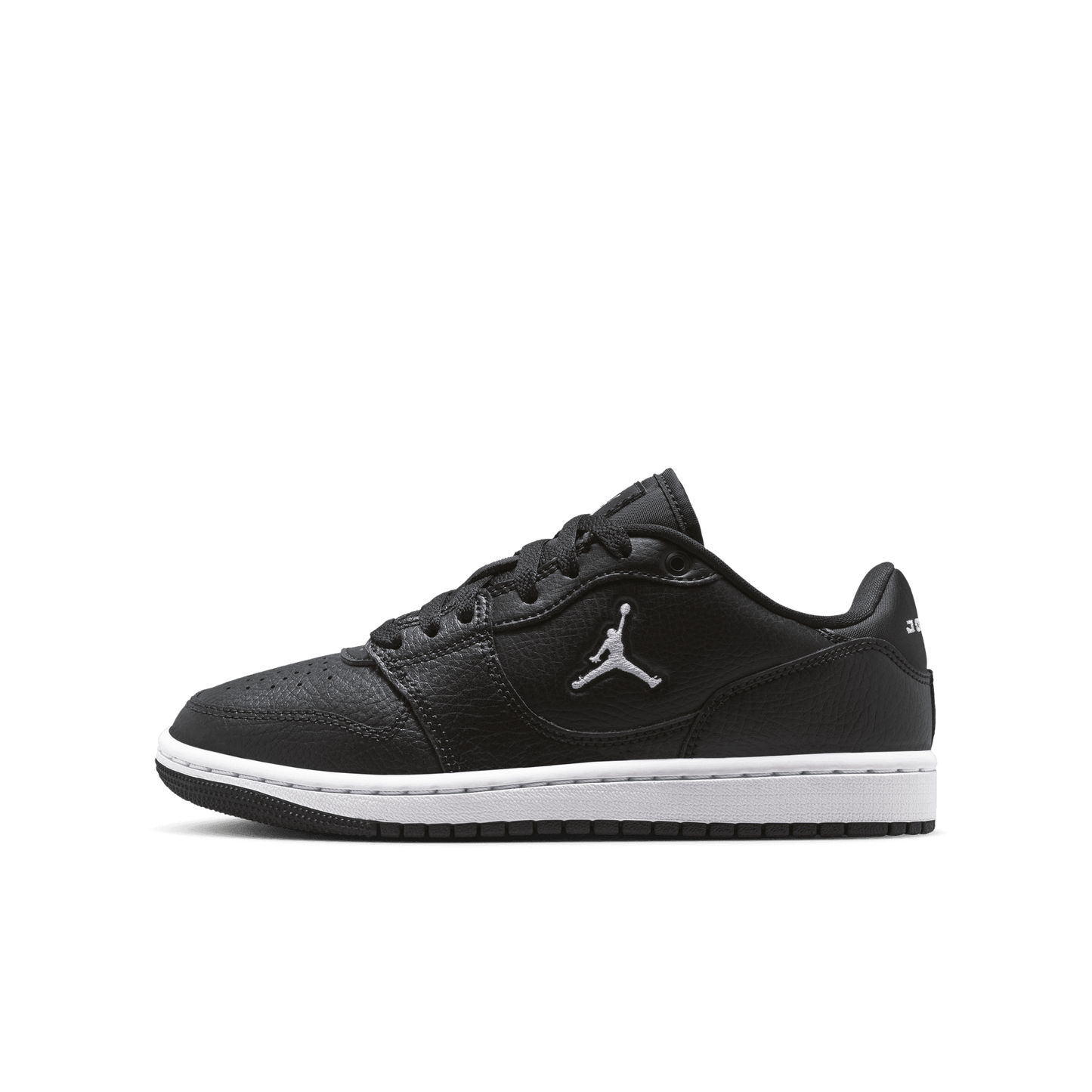 Big Kids' Jordan Court Connect Low "Black White"