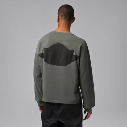 Men's Air Jordan M Wings Long-Sleeve Tee "River Rock"