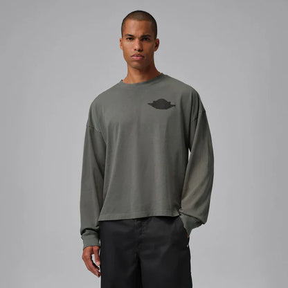 Men's Air Jordan M Wings Long-Sleeve Tee "River Rock"