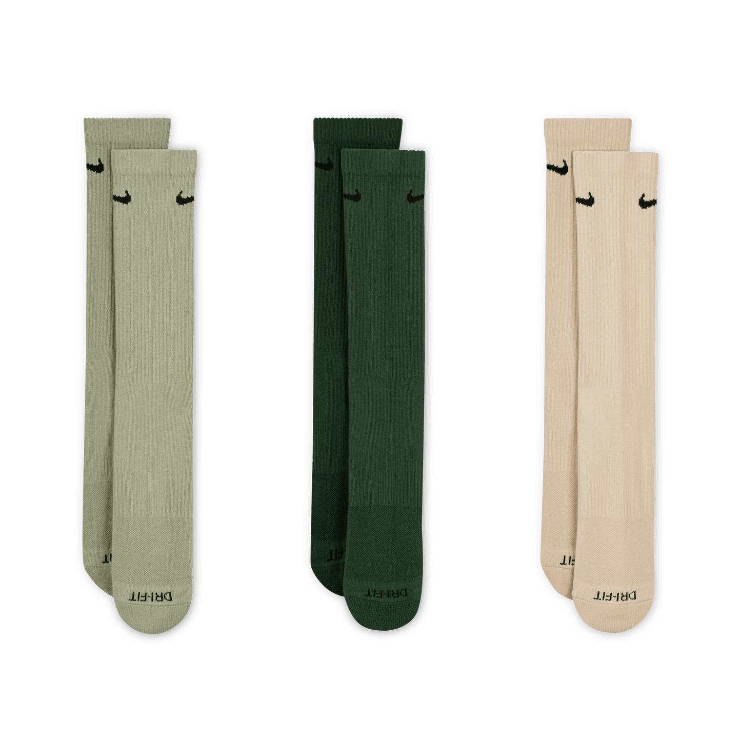 Nike Everyday Plus Cushioned Training Crew Socks (3 Pairs) "Unisex"