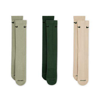Nike Everyday Plus Cushioned Training Crew Socks (3 Pairs) "Unisex"