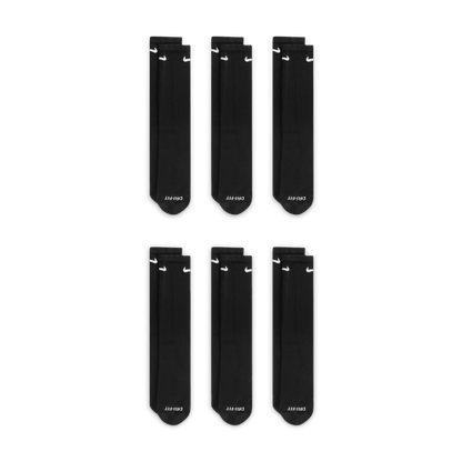 Nike Everyday Plus Cushioned Training Crew Socks (6 Pairs) "Unisex"