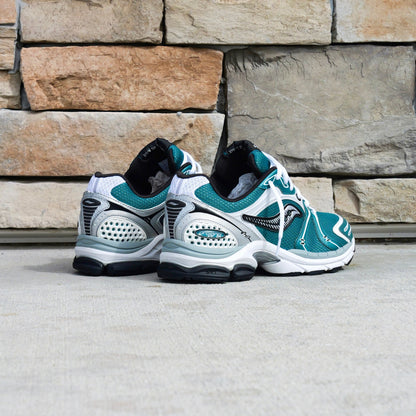 Mens Saucony ProGrid Triumph 4 (Teal/Silver)
