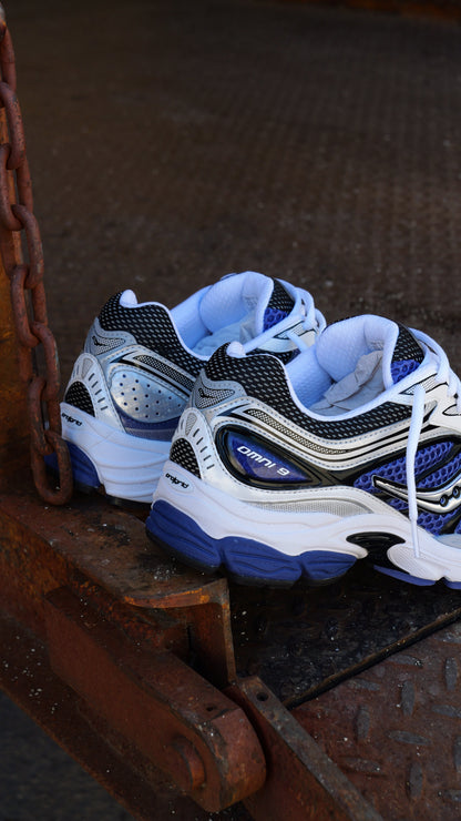 Mens Saucony ProGrid Omni 9 (Skipper Blue)