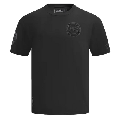 Men’s Pro Standard NBA Detroit Pistons Neutral Cotton Jersey Drop Shoulder Tee
