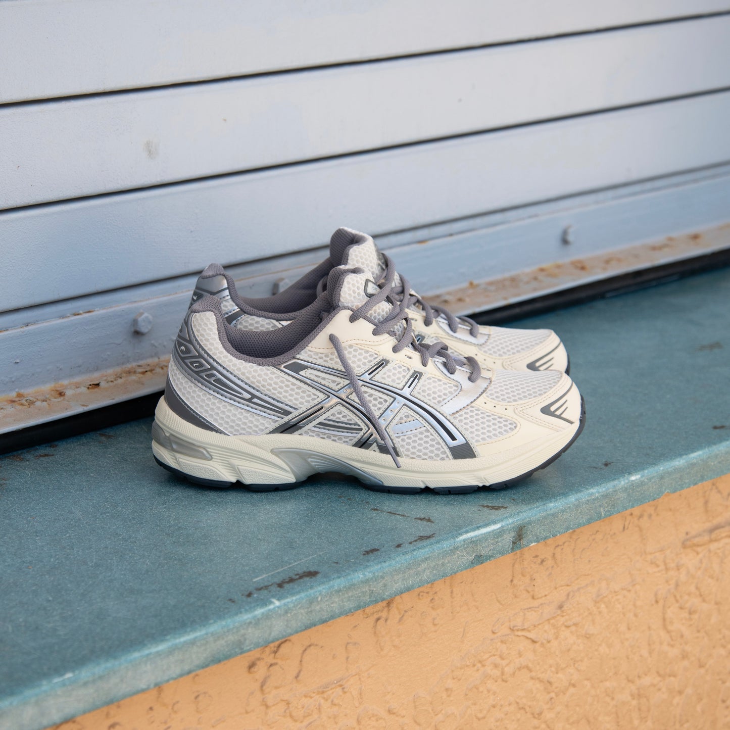 Mens Asics Gel-1130 (Cream/Clay Grey)