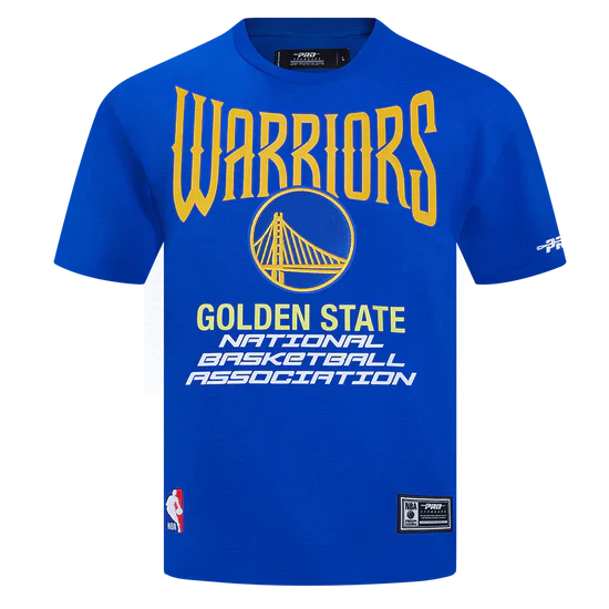 Men’s Pro Standard NBA Golden State Warriors City Tour 2.0 Cotton Jersey Drop Shoulder Tee