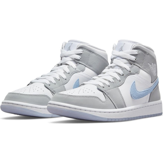 Women's Air Jordan 1 Mid "Wolf Grey Aluminum"