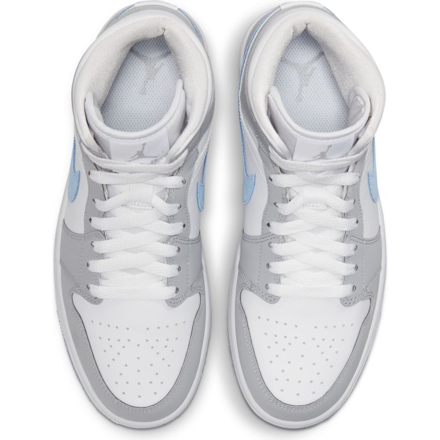Women's Air Jordan 1 Mid "Wolf Grey Aluminum"
