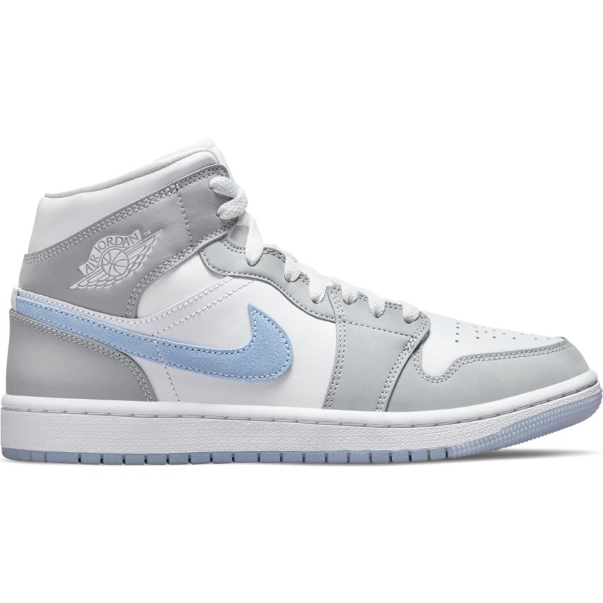 Women's Air Jordan 1 Mid "Wolf Grey Aluminum"