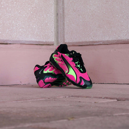 Mens Puma Inhale (Fluro Pink/Green Glare)