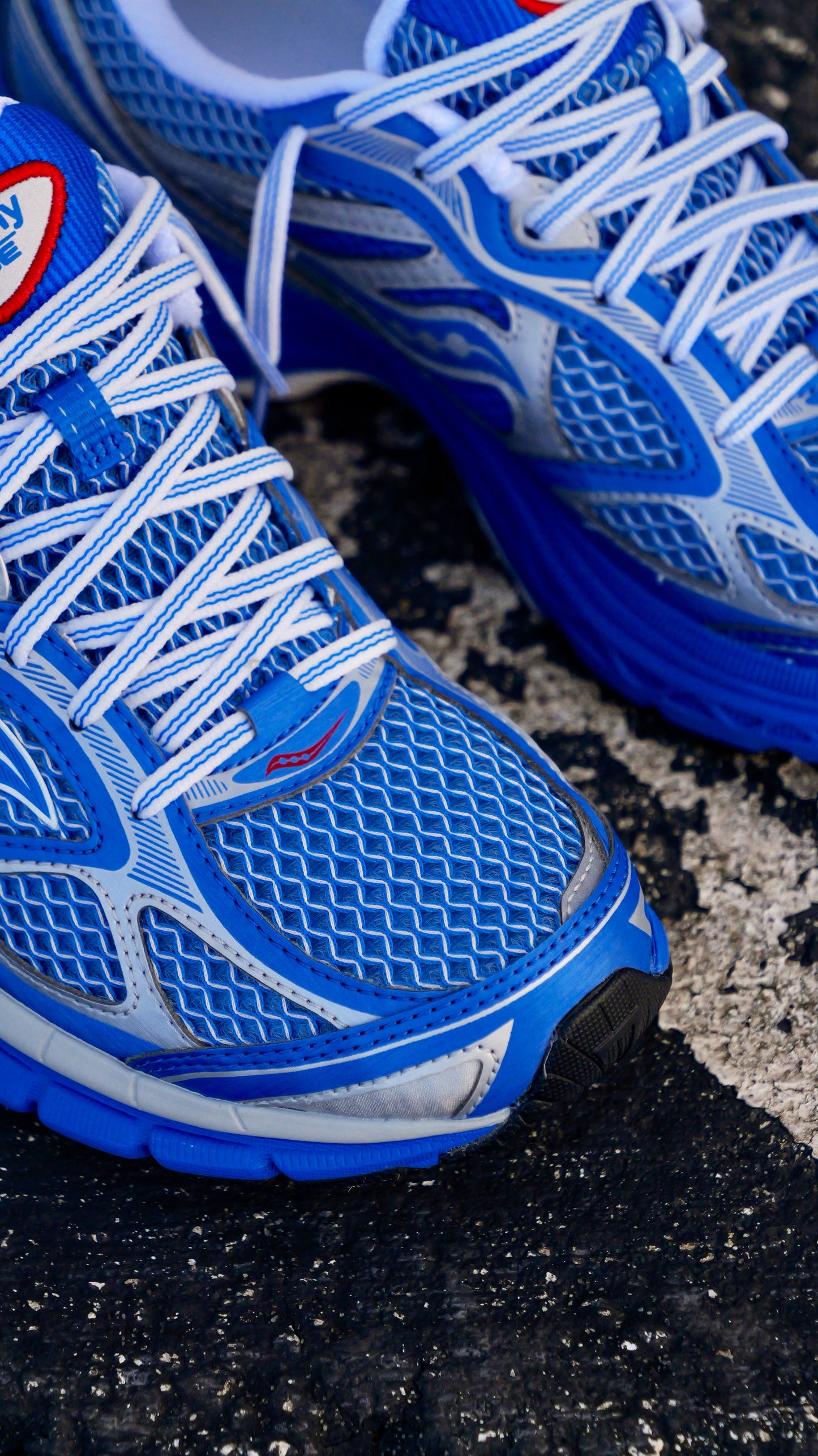 Mens Saucony ProGrid Guide 7 (Blue/Silver)