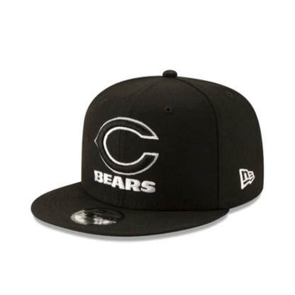 Chicago Bears New Era  Black & White 9FIFTY Snapback