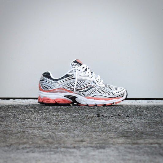 Mens Saucony ProGrid Omni 9 (Silver/Orange)
