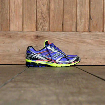 Mens Saucony ProGrid Guide 7 (Purple/Citron)