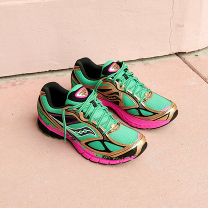 Mens Saucony ProGrid Guide 7 (Green/Bronze)