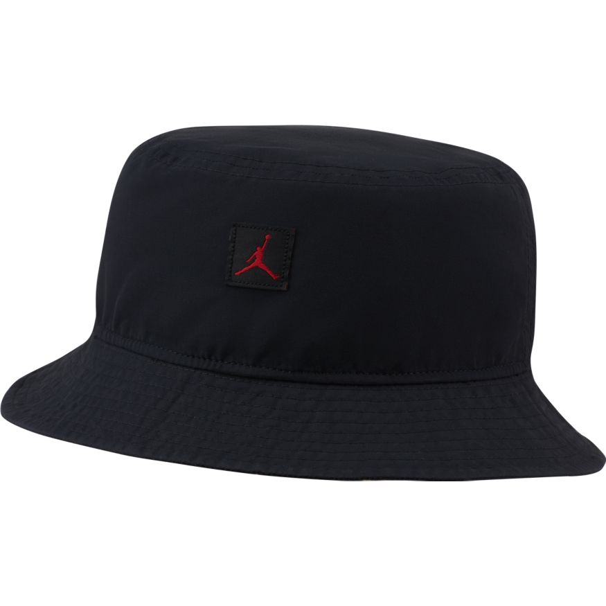 Jordan Jumpman Washed Bucket Hat "Black Red" (Unisex)