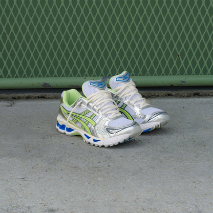 Mens Asics Gel-Kayano 14 (White/Lime Green)
