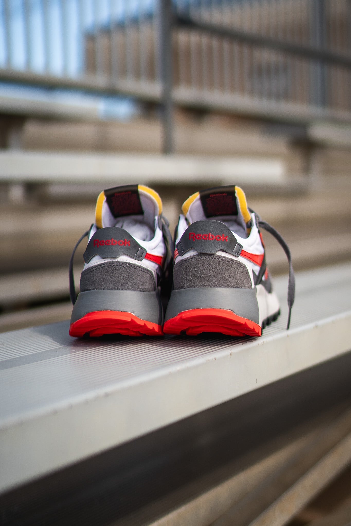 GRADESCHOOL Reebok CL Legacy (Charcoal/Infrared)