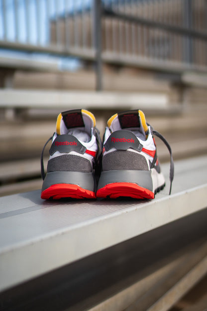 GRADESCHOOL Reebok CL Legacy (Charcoal/Infrared)