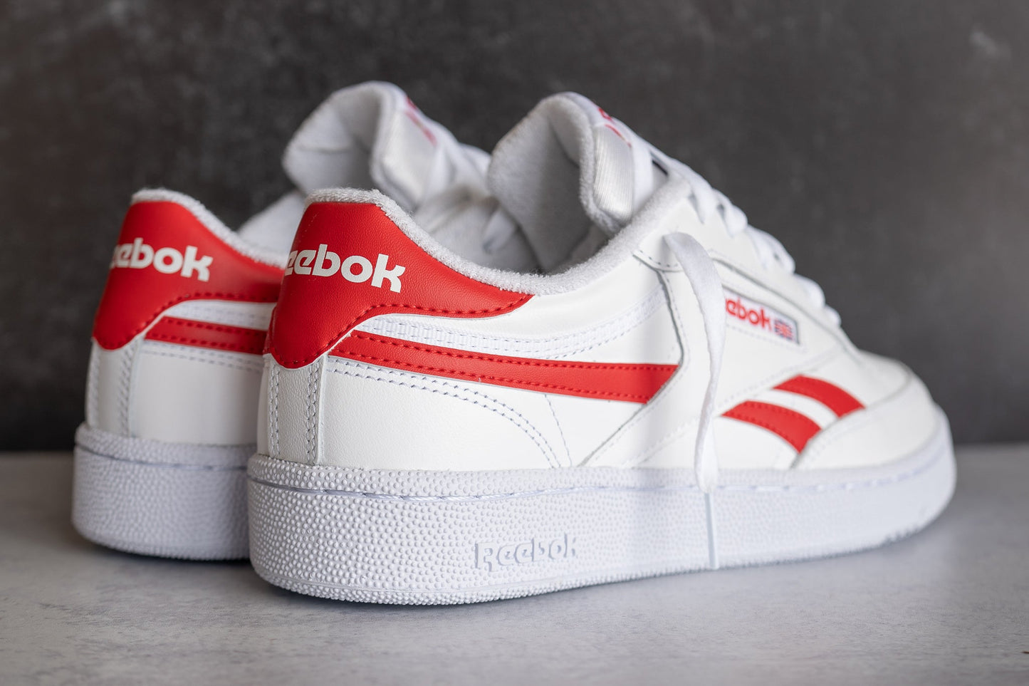 Reebok Club C Revenge (White/Vector Red)