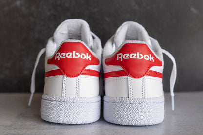 Reebok Club C Revenge (White/Vector Red)