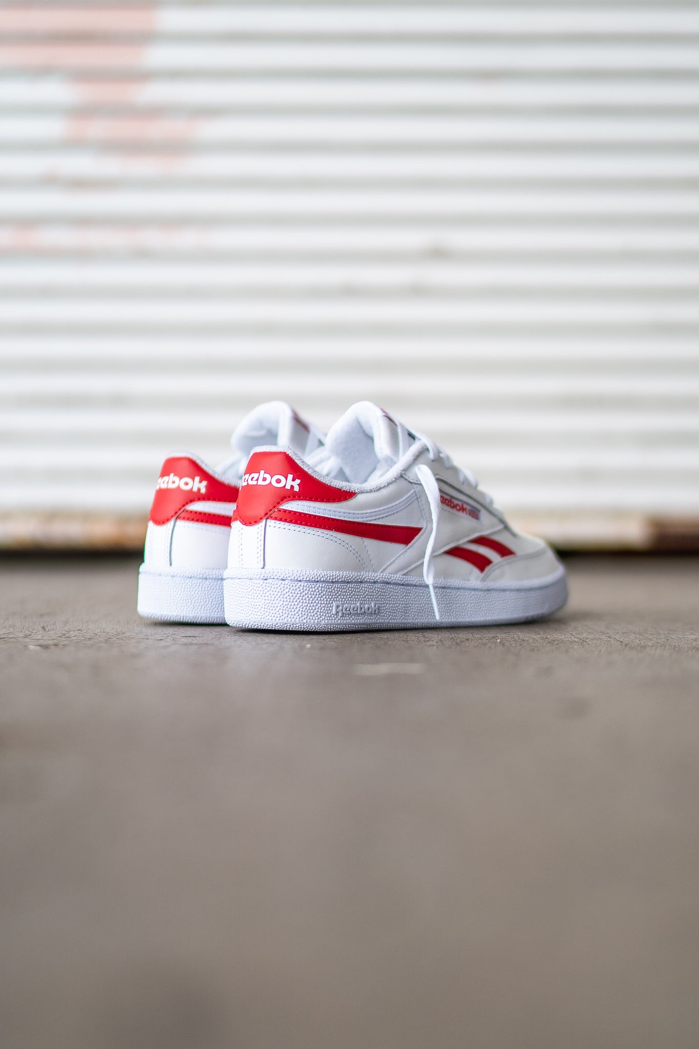 Reebok Club C Revenge (White/Vector Red)