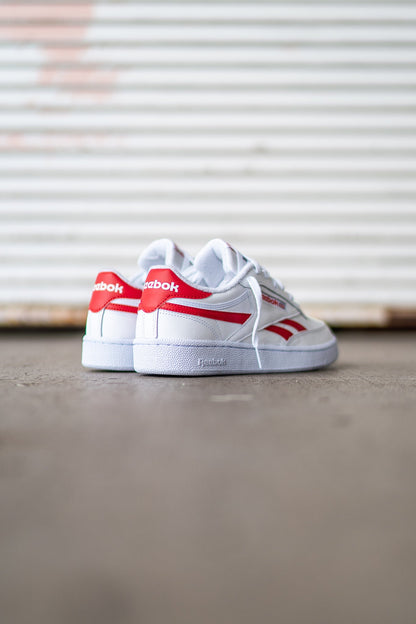 Reebok Club C Revenge (White/Vector Red)