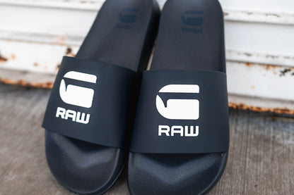 G-Star Cart 3 Slides (Navy/White)