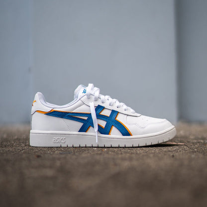 Mens Asics Japan S (White/Lake Drive/Citrus)