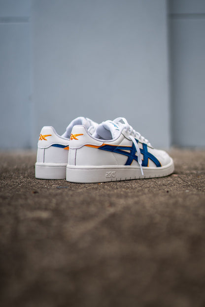 Mens Asics Japan S (White/Lake Drive/Citrus)