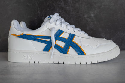 Mens Asics Japan S (White/Lake Drive/Citrus)
