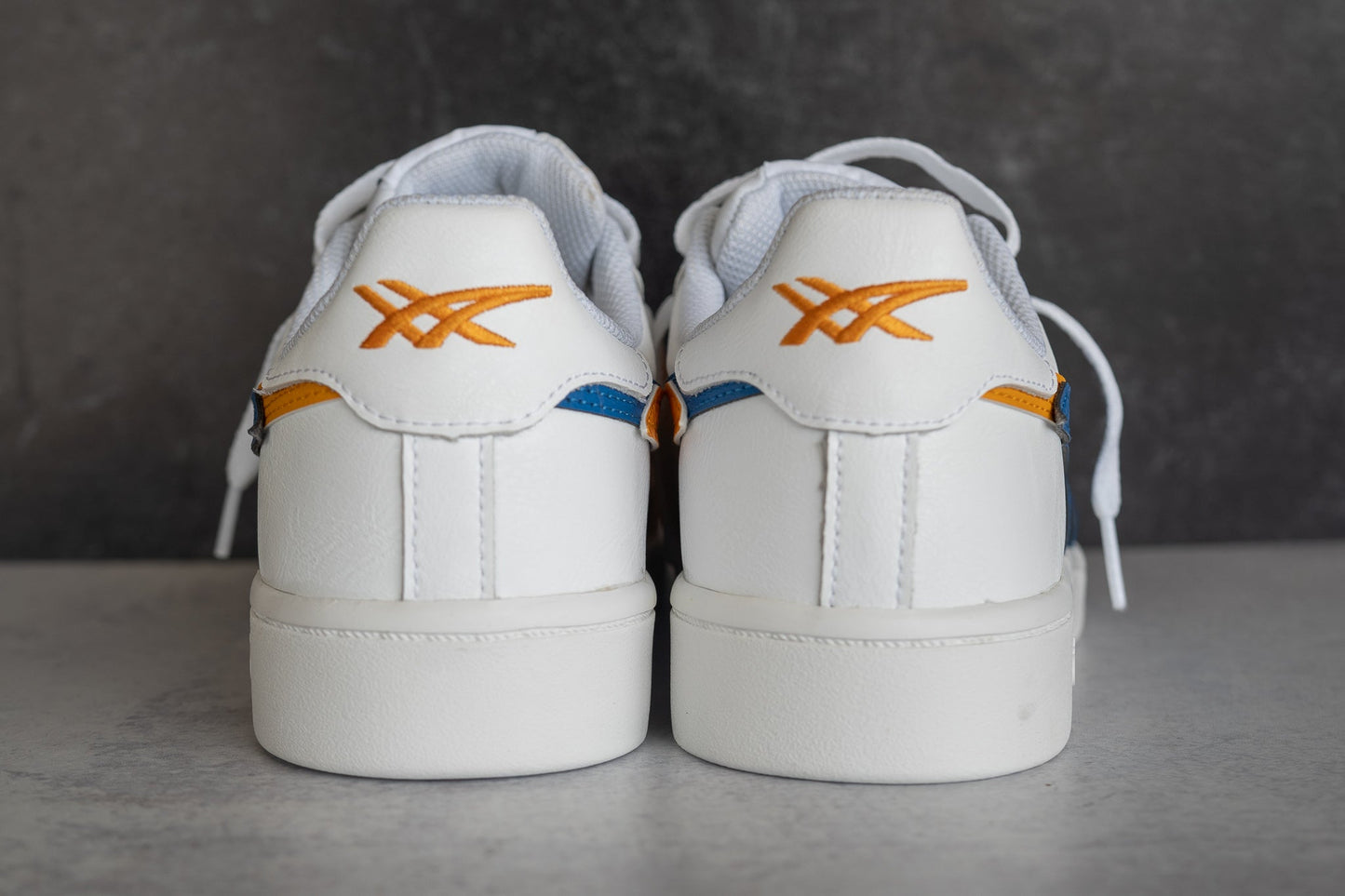 Mens Asics Japan S (White/Lake Drive/Citrus)