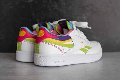 GRADESCHOOL Reebok x Jelly Belly Club C Revenge (White/Multi)