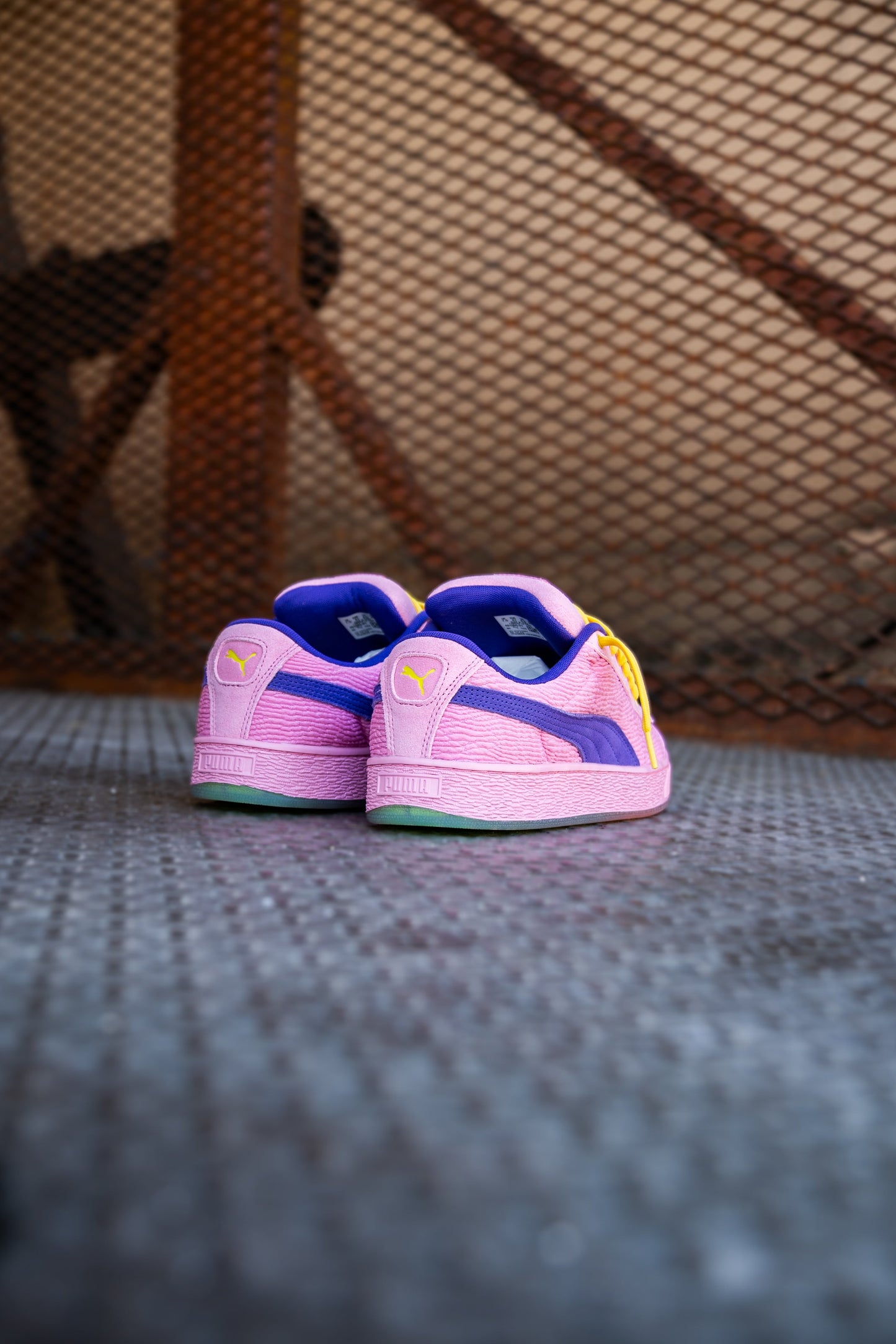 Mens Puma Suede XL Teenage Mutant Ninja Turtles (Mauved Out/Team Violet)