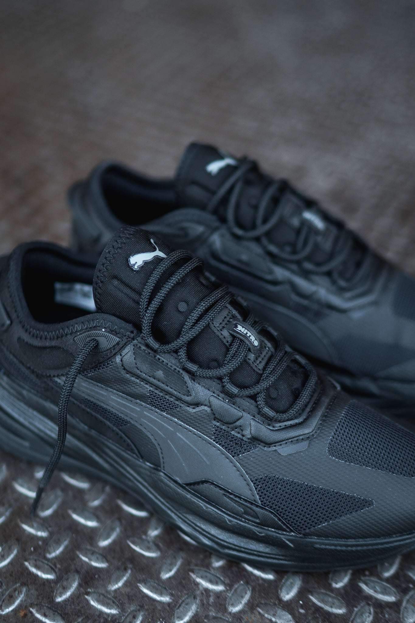 Men's Puma Extent Nitro Mono (Puma Black/Castlerock)