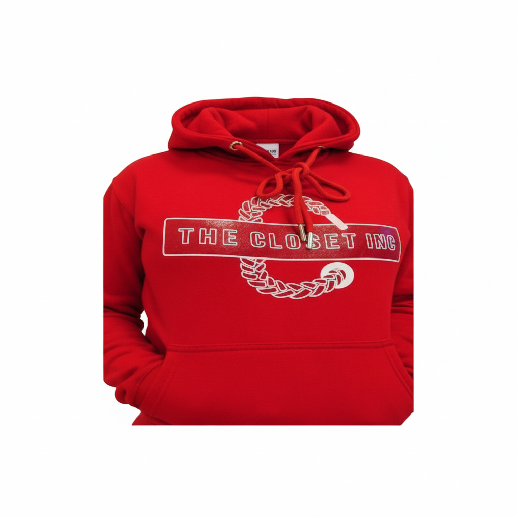 The Closet Inc Women's Fleece Pull Over “ Red