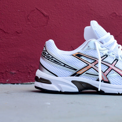 Mens Asics Gel-1130 (White/Red Snapper)