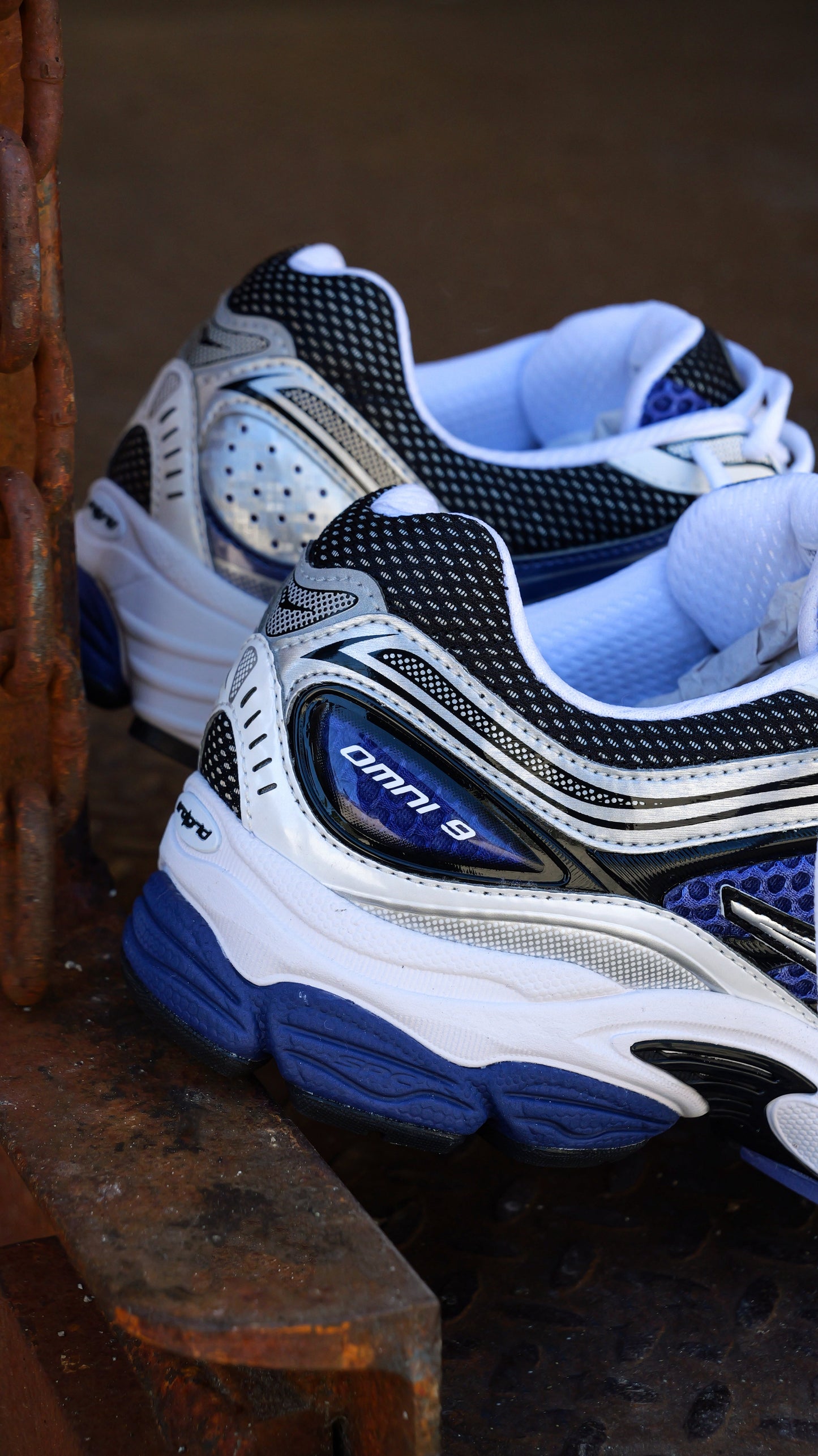 Mens Saucony ProGrid Omni 9 (Skipper Blue)