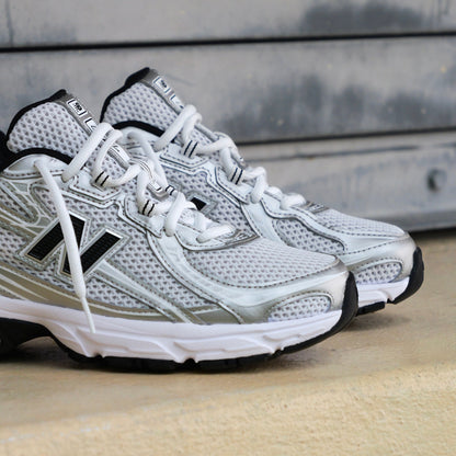 Mens New Balance 740 (White/Silver Metallic/Black) - U740NW2