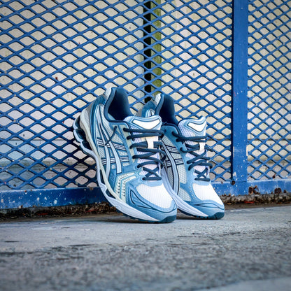 Mens Asics Gel-Kayano 14 (Cream/Raw Indigo)
