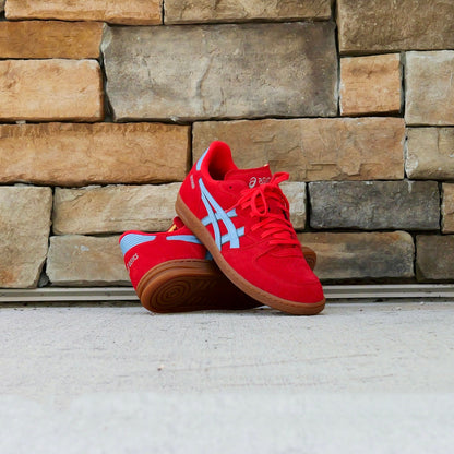 Mens Asics Skyhand OG (Electric Red/Harbor Blue)
