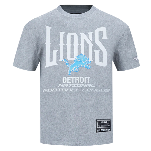 Men's Pro Standard NFL Detroit Lions City Tour 2.0 Drop Shoulder Tee