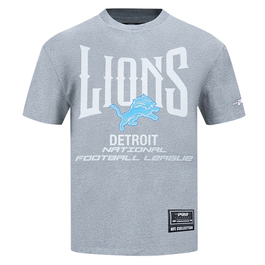 Men's Pro Standard NFL Detroit Lions City Tour 2.0 Drop Shoulder Tee