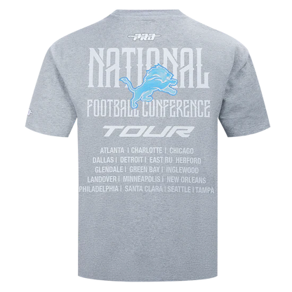 Men's Pro Standard NFL Detroit Lions City Tour 2.0 Drop Shoulder Tee
