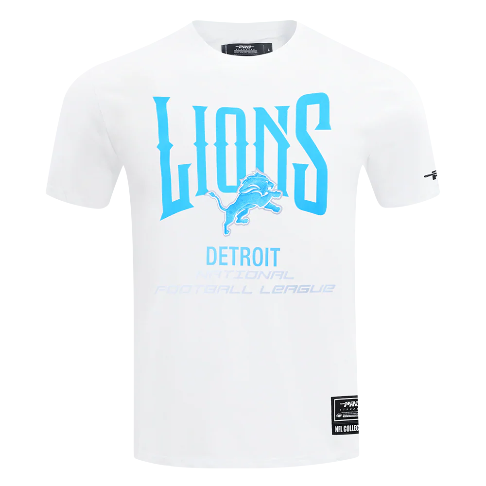 Men's Pro Standard NFL Detroit Lions City Tour 2.0 Drop Shoulder Tee